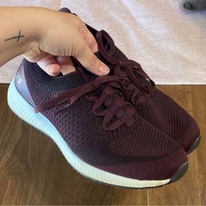 Burgundy sketchers by Bobs shoes